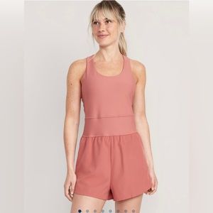 Old Navy active power soft romper size small new with tags